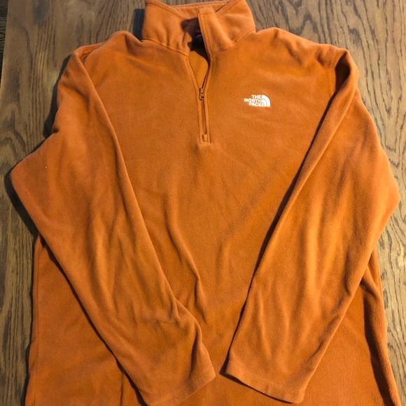The North Face Other - Orange Northface Halfzip. Size large